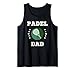 Homme Padel Dad | Papa | Paddle Tennis | Padeliste Padel Débardeur