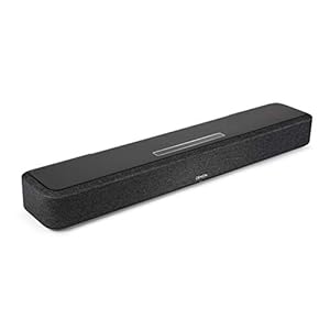 Denon Home 550 Soundbar met Dolby Atmos, DTS:X, HEOS Built-In, eARC, WiFi en Bluetooth, 3D Surround Sound – Zwart
