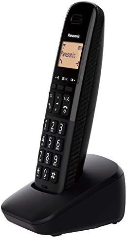 Panasonic KX-TGB613EB Big Button DECT Cordless Telephone with Nuisance Call Blocker (Triple Handset Pack)  Black