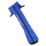 Toyvian Bolsa Ligera para Bastones de Trekking con Cierre Cubierta Plegable Protectora Bolsillos Adicionales para Accesorios Resistente y Portátil para Senderismo y Camping