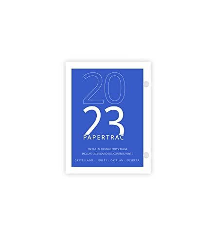 Material de Oficina - OfficeHome Bloc Taco Calendario De Sobremesa - Año 2023-650 Páginas - PaperTrac - Fin De...