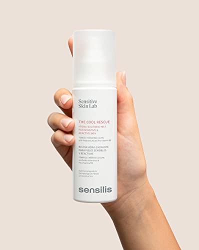 Sensilis - The Cool Rescue, Tónico Facial en Formato Bruma, Calma, Hidrata y Refresca, con Ácido Hialurónico, Betaína, Pantenol y Prebióticos, para Pieles Sensibles y Reactivas - 150 ml - imagen 2