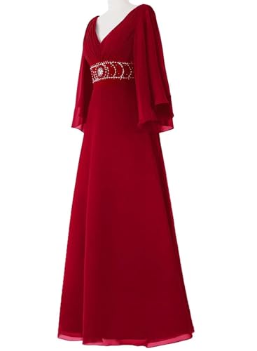 Mother of The Bride Dress Glitter Retract Waist Chiffon Ball Gowns Wedding Evening Dresses Formal2