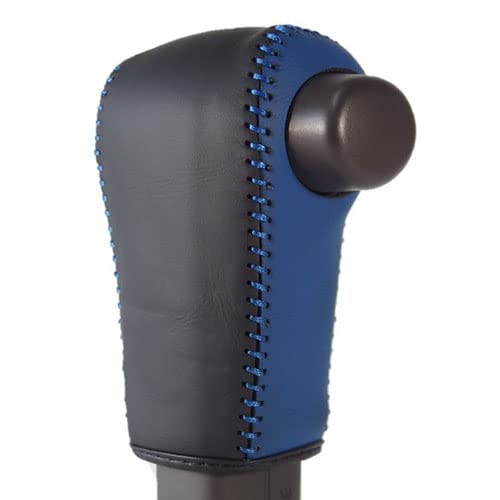 Nボックス N-BOX カスタム Nバン Nワゴン シフトノブ本革巻替キット 3H35 ブルー×ブルー