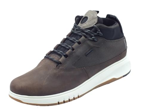 Geox U Aerantis 4x4 B ABX, Stivaletti Uomo, Dk Coffee, 45 EU