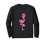 Photo Gallery fenicotteri con sfumature cool retro flamingo design maglia a manica Photo Gallery fenicotteri con sfumature cool retro flamingo design maglia a manica
