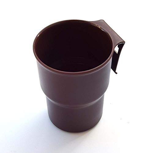 Portavasos para auto con gancho y soporte para botella color marrón miniatura 1