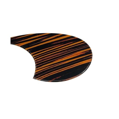 Pickguard guitare folk acoustique plaque plastique écaille jaune - 6