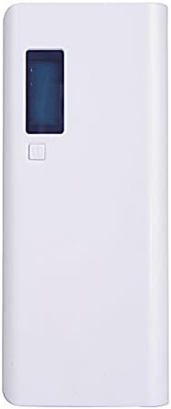 EsportsMJJ Fai Da Te 5 * 18650 Display LCD Power Bank Caricabatteria Scatola – Bianco
