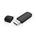 Produktbild USB Stick 256 GB, Vansuny USB Stick 3.0 256GB, Speicherstick 256 GB High Speed Laufwerk, USB 3.0 Stick 256GB mit Kappe und Seilloch für PC/Desktop/Laptop/Spielekonsolen (Schwarz)