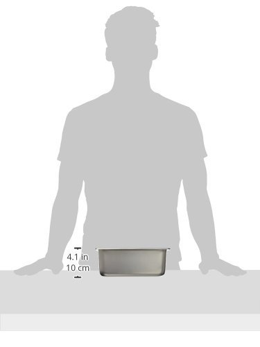 Poêle 1/4 Winco éviter le gaspillage de chaleur 10,2cm - 3