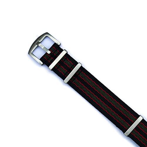 Image of WAMD Seat Belt NATO Watch Straps /Bands - 18mm,20mm,22mm and 24mm Nylon Watch Straps for Watches - Multicolour Options