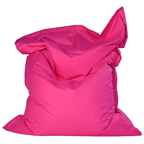 Copertura impermeabile per poltrona a sacco galleggiante, per divano da spiaggia, chaise longue, rettangolare, senza imbottitura, 140 x 180 cm, colore rosa
