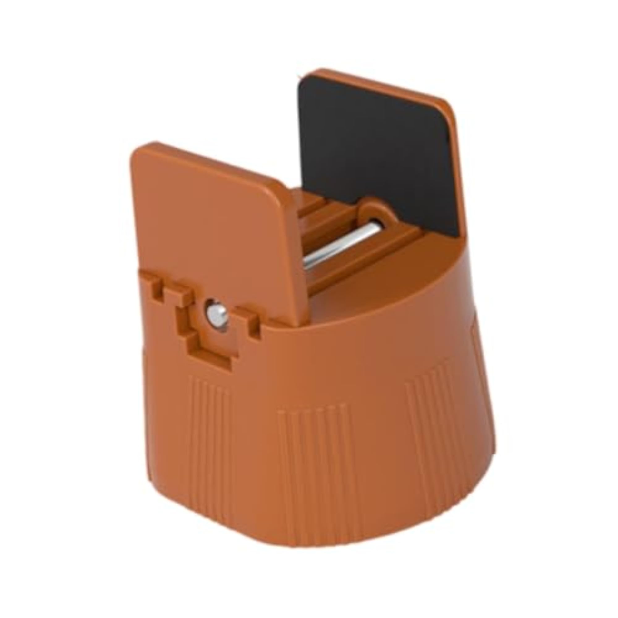 Bed Leg Riser with Adjustable Screw Clamp, Brown