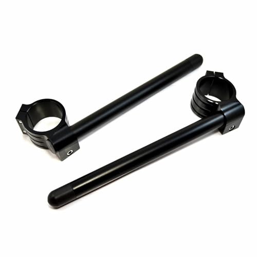 Barra manillar de aluminio CNC universal premium para motos con horquilla de 46mm 6