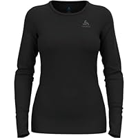Odlo Thermounterwäsche Damen Merino 200 I Merino Unterwäsche Damen I Langarm Thermoshirt
