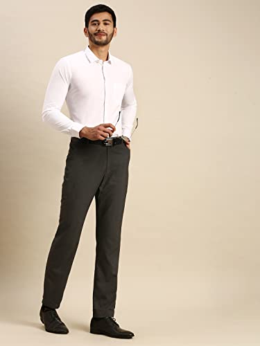 Image of RAMRAJ COTTON Men Full Sleeve Shirt | Prestigious Fit | Elegant Daily Formal Wear