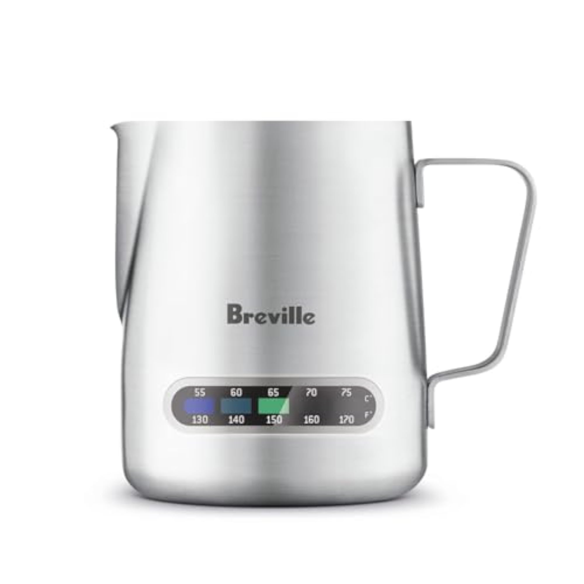 Stainless Steel Temp Control Milk Jug, 16oz Capacity