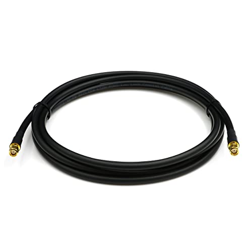 RANGEFUL RP-SMA Male Extension Cable 30cm 1ft, 5D-FB Low-Loss diameter 7.5mm 0.3 Meter Coax Lead (50 Ohm) - Image 4