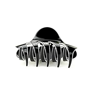 Stijlvol Haarklem 8 cm (Sierklem) in geschenkdoos (zwart)