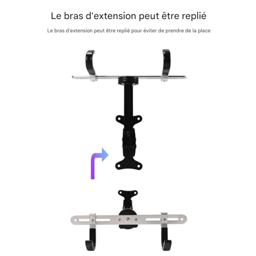 Fixation Murale Rack à Vélos pour Libérer le Sol de Votre Maison - 8