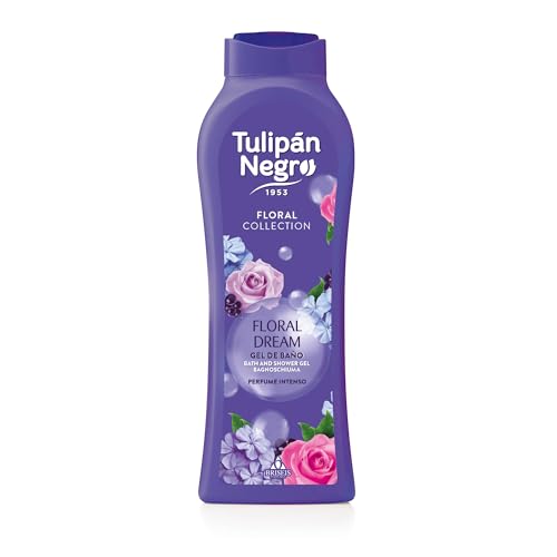 Tulipán Negro – Gel de Baño Hidratante Floral Dream 650 ml | Fragancia Floral Exótica y Duradera | Cuidado Corporal Diario