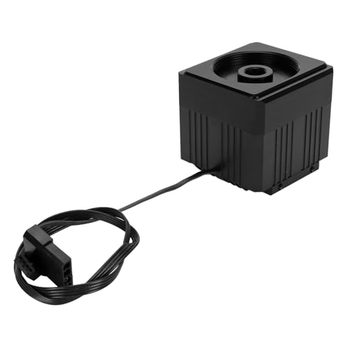 Sxhlseller Bomba de Refrigeración por Agua de 12 V y 5 W, Diseño Silencioso, Fuerte Rendimiento de Refrigeración para Enfriador de Agua de PC, Duradera y Confiable para Uso a Largo Plazo