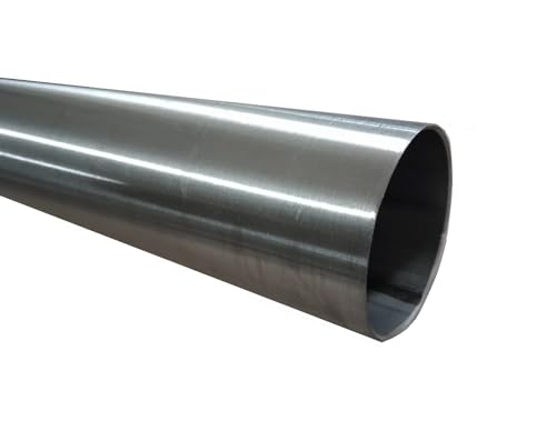 Tubo tondo in Acciaio Inox, Aisi 304 Da 10 a 60.3 mm Spessore 1,5 mm Scarico (Ø 20 X 1.5 X 1000 mm)