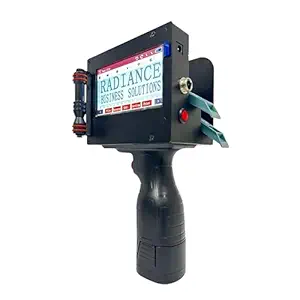 Radiance 50.8mm Handheld TIJ Thermal Inkjet Printer with Premium Solvent Cartridge