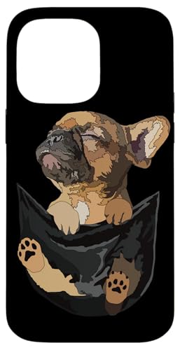 Frenchie In Pocket �t�����`�u���h�b�O �}�} �p�p ���D�� �X�}�z�P�[�X iPhone 14 Pro Max �p