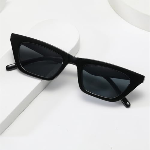 AJMIPO Small Frame Triangular Cat's Eye Sunglasses Women's Fashion Sun Glasses Men's Outdoor Hip-hop Eyewear UV4002