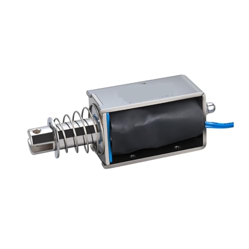0520B 5N Through The Push-Pull Small Micro DC Electromagnet, Pushrod Telescopic Strong Suction Switch, 6V12V24V Long Stroke(DC 24V)