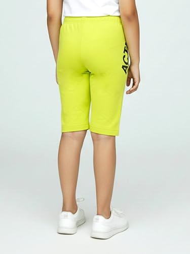 Image of KiddoPanti Girls Knee Length Cycling Shorts Pack of 2