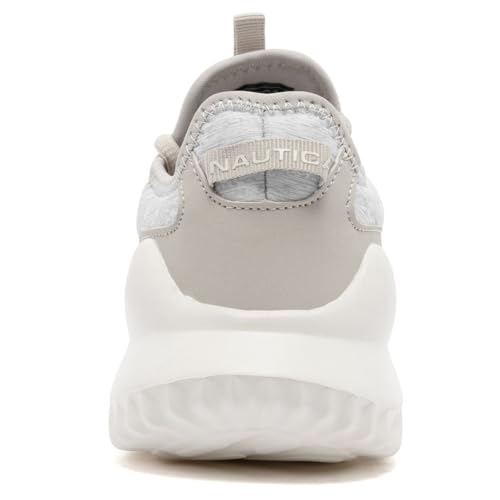 Image of Nautica Women's Casual Fashion Sneakers - Comfortable Walking Shoes with Knit Upper and Cushioned Support