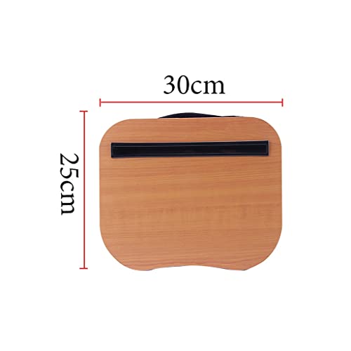 Superlele Blue Bed Frame Table with Folding Legs and Phone Holder, Breakfast Tray, Easy to sort, Easy to Store, Space-Saving, Easy to Access