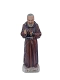 resina vuota generico Statua San Padre pio cm. 50 in Resina Adatta per Ambienti Interni ed Esterni Made in Italy