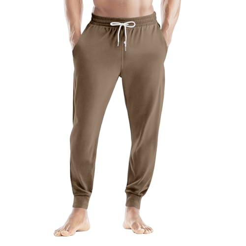 Men's Pj Sleep Pants Pajama Silky Soft Lightweight Lounge Pants