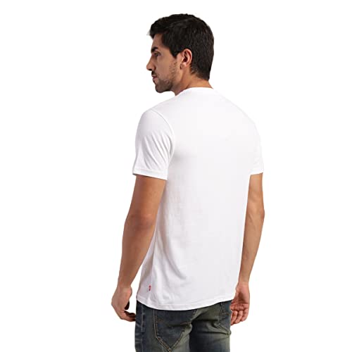 Image of Levi's Men's Cotton Regular Fit Brand Logo T-Shirt