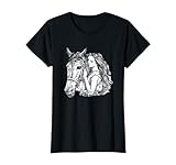 La maglietta da cavallo per ragazze del negozio di