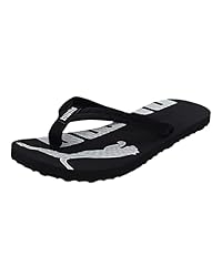 PUMA Unisex Epic Flip v2 Flip-Flop, Black-White, 42 EU