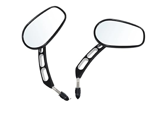 Espejos retrovisores para Harley Dyna que eliminan vibraciones en manillares FXDL