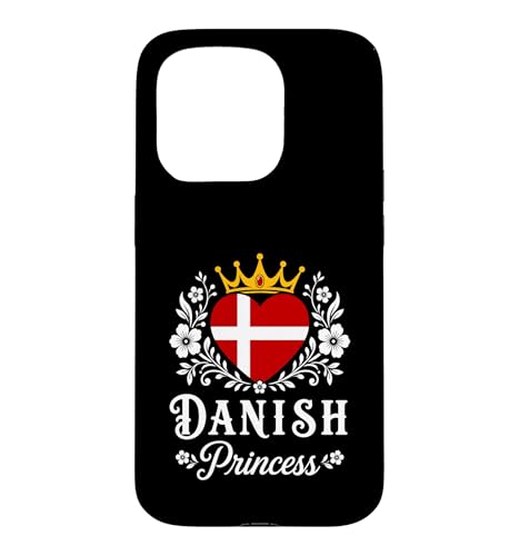 Danish Princess Denmark Flag Proud Danish Girl �X�}�z�P�[�X iPhone 15 Pro �p