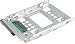DSLRKIT 2.5" SSD to 3.5" SATA Hard Disk Drive HDD Adapter Caddy Tray CAGE Hot Swap Plug，MEHRWEG