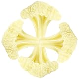 healvian 4個 仿真カリフラワーモデル 明るい色彩の野菜オーナメント レストランディスプレイ 写真撮影用小道具 教育用食品模型