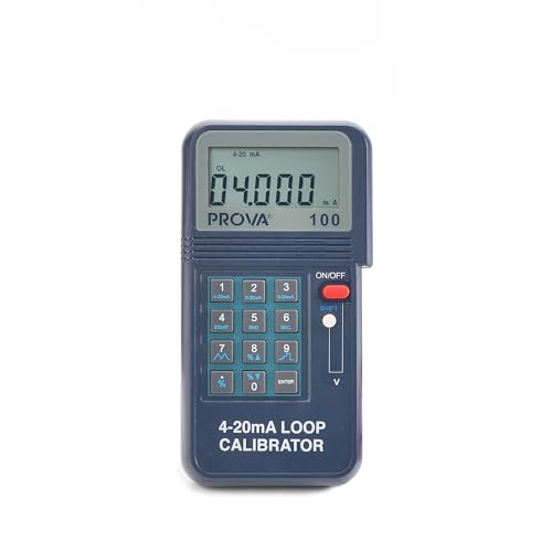 Taiwan Quality PROVA 100 4-20mA Loop Calibrator High Accuracy 1?A Resolution Process Calibrator Signal Generator 4-20mA Loop 0-24V Frequency Temperature Calibrator