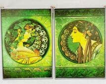 Amazon.co.jp: アルフォンス・ミュシャ ステンドグラス