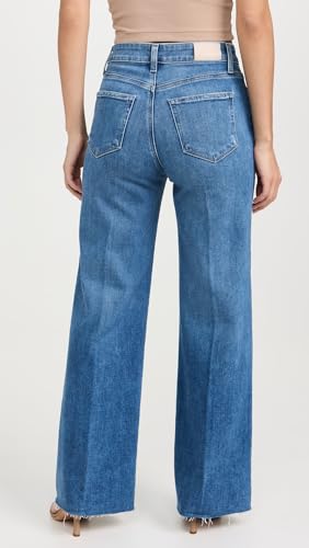 PAIGE Women's Anessa Raw Hem Jeans3