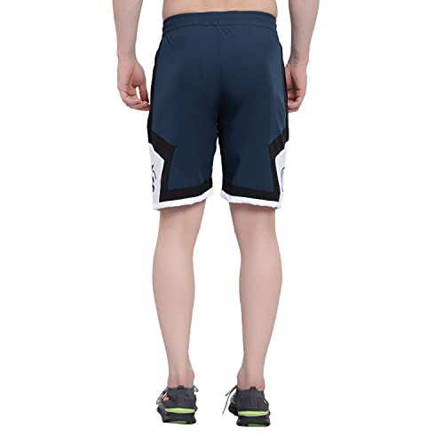 Image of BLUE STAR SHARK NS Lycra Sport Shorts for Men |Goa Shorts for Men | Running Shorts for Men | Regular Shorts for Men