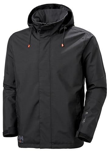 Image of Helly Hansen Men's Oxford Waterproof Shell Jacket Breathable Hooded Outdoor Workwear Coat