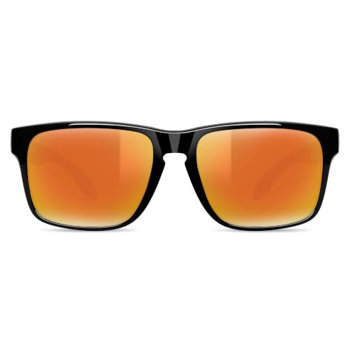Image of B.N.U.S Sunglasses Corning Glass Lens, Non-Polarized for Men Women